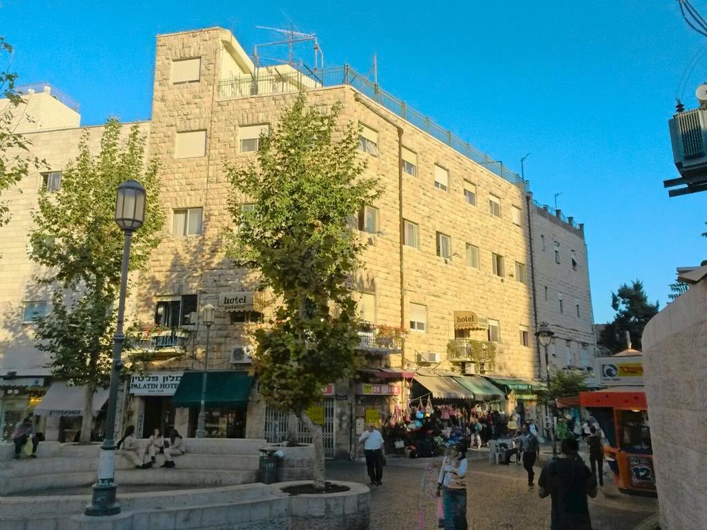Palatin Hotel Jerusalém Exterior foto