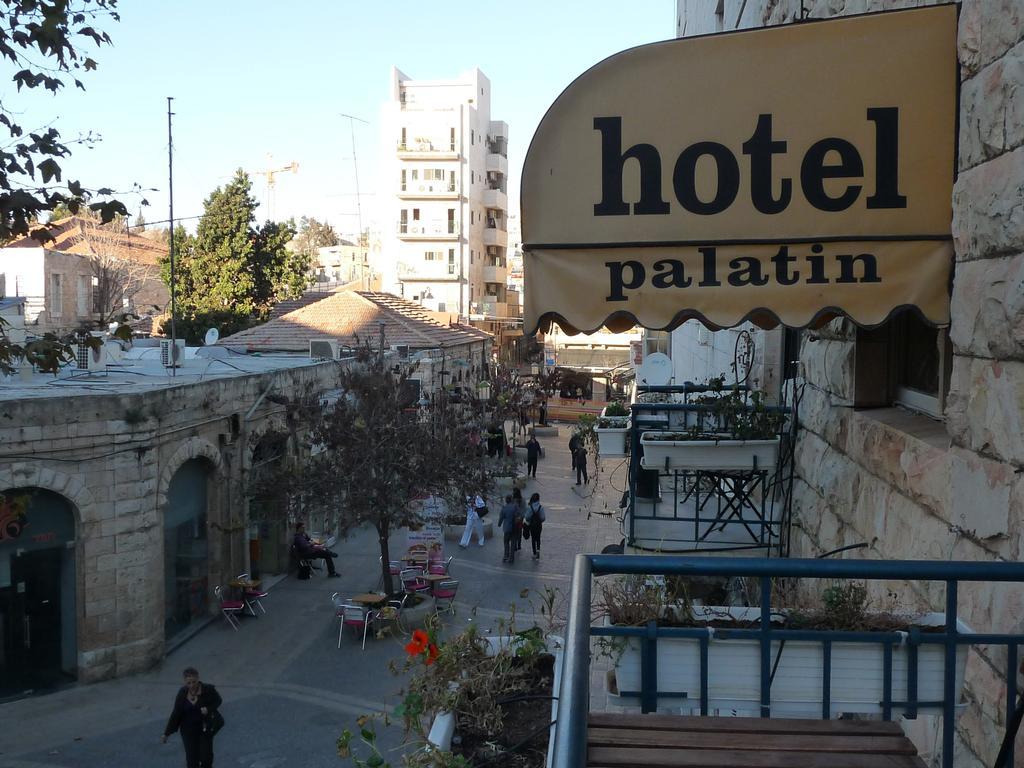 Palatin Hotel Jerusalém Exterior foto
